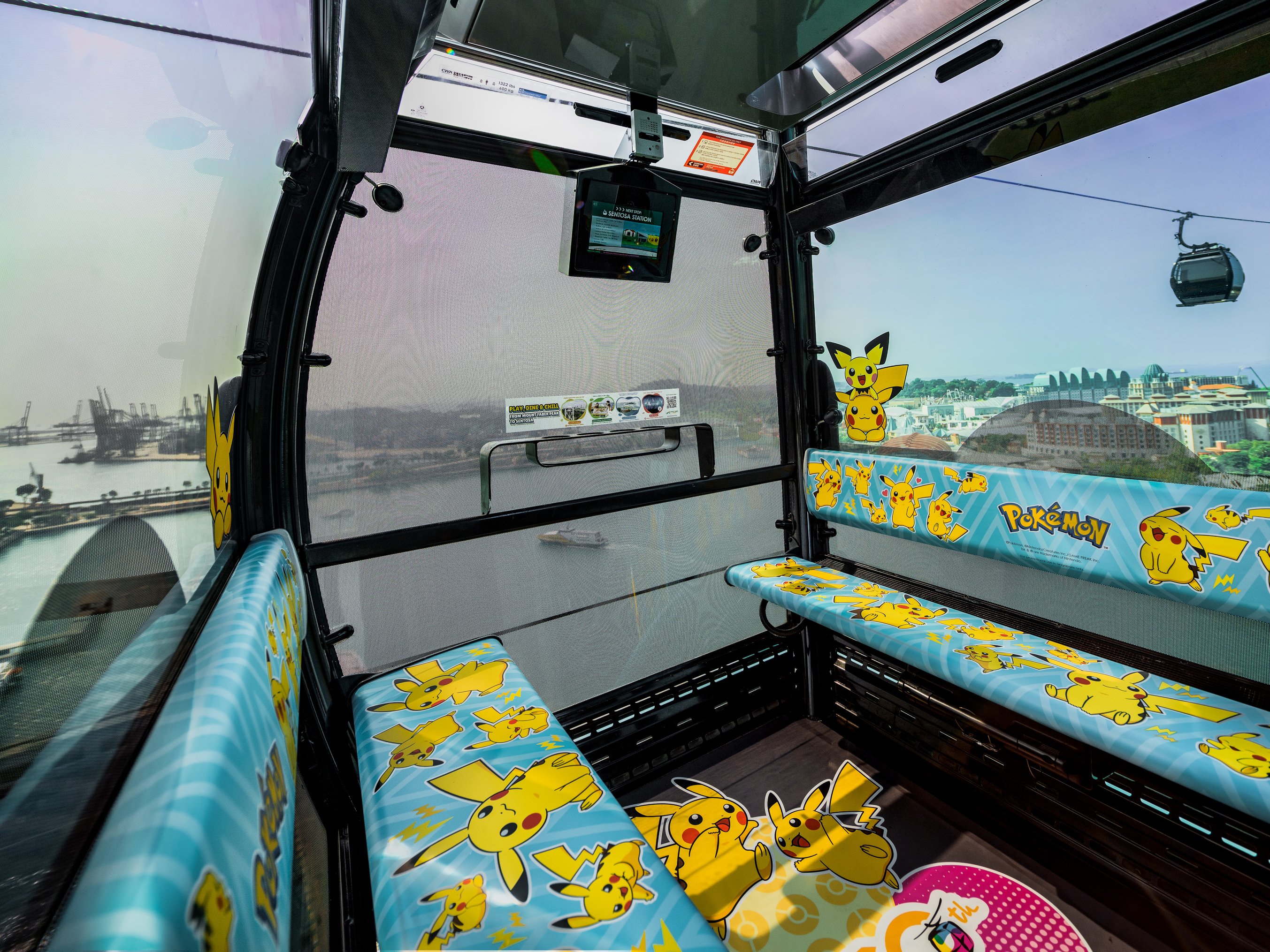 Cable Car Interior - Pikachu